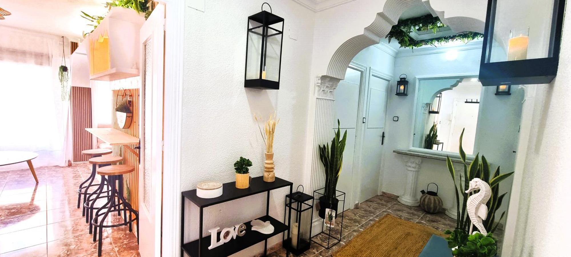 Wabi Beach Home - Frente Al Mar Con Aire Acondicionado Águilas Exteriör bild