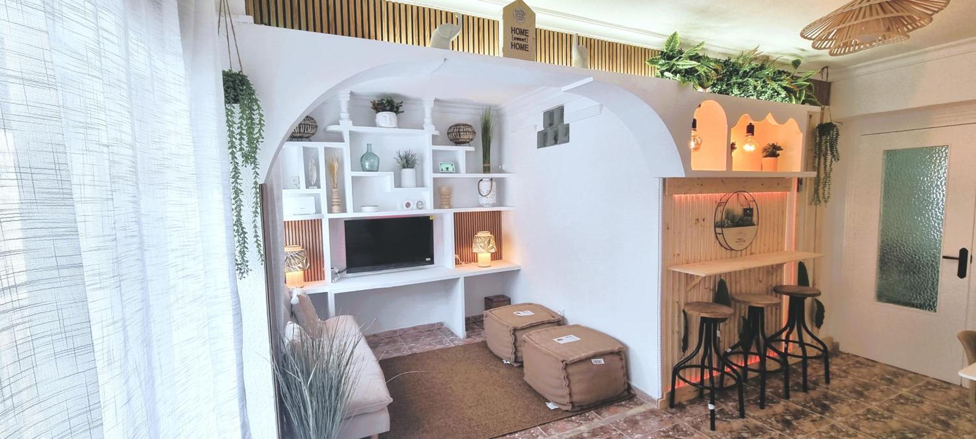 Wabi Beach Home - Frente Al Mar Con Aire Acondicionado Águilas Exteriör bild