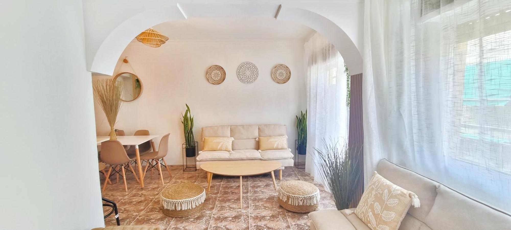 Wabi Beach Home - Frente Al Mar Con Aire Acondicionado Águilas Exteriör bild