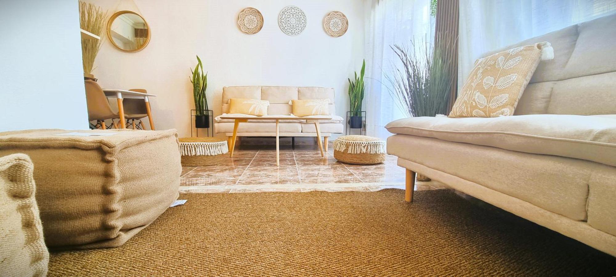 Wabi Beach Home - Frente Al Mar Con Aire Acondicionado Águilas Exteriör bild