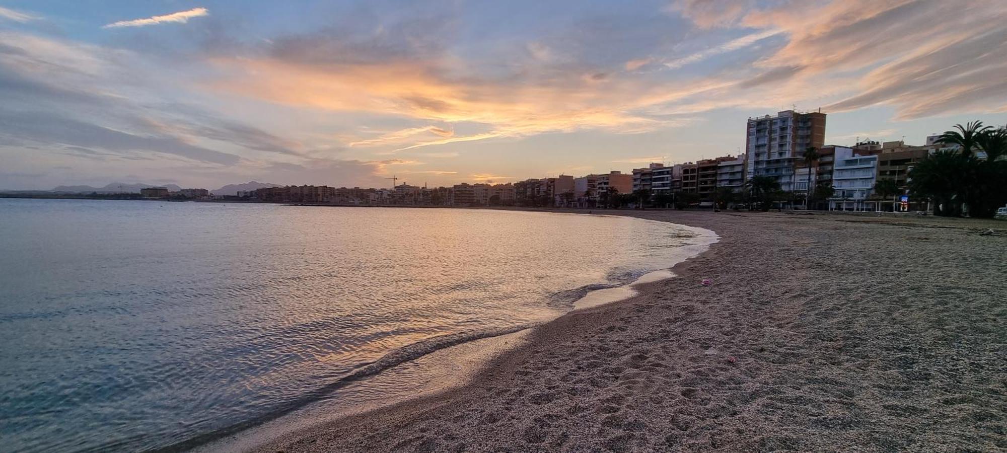 Wabi Beach Home - Frente Al Mar Con Aire Acondicionado Águilas Exteriör bild